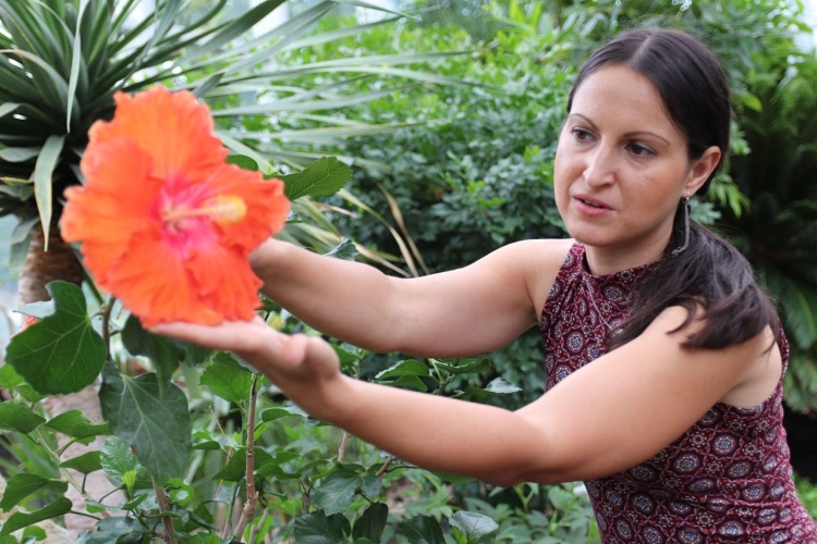 Anežka Chlebková je vedoucí Zahrady léčivých rostlin od roku 2014